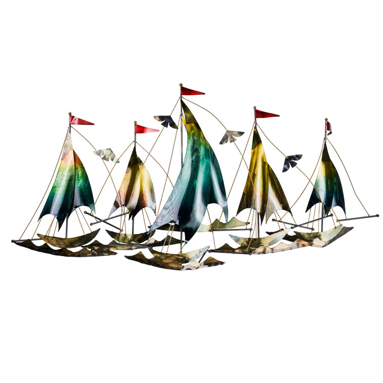 Breakwater Bay Metal Nautical Wall Decor Wayfair.co.uk